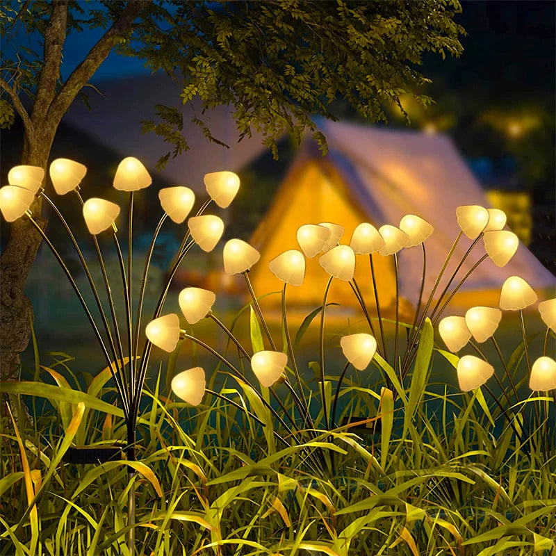 Solar Mushroom Lights