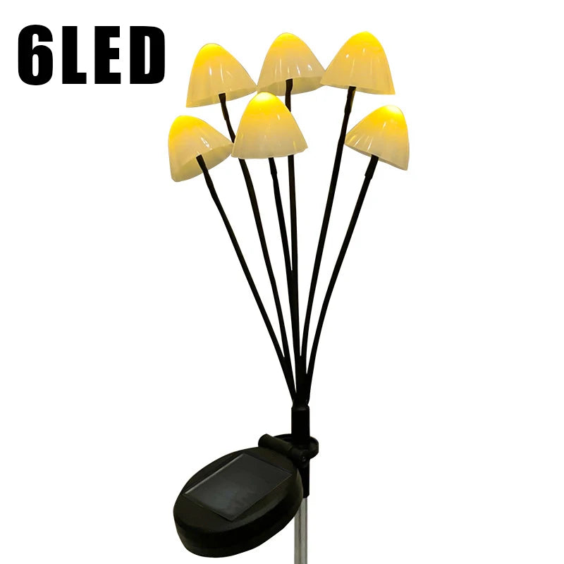 Solar Mushroom Lights