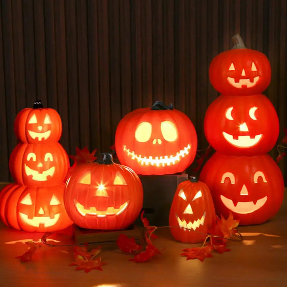 Light up pumpkins