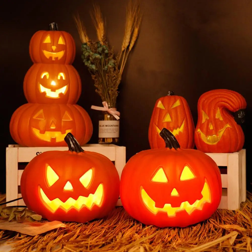 Light up pumpkins