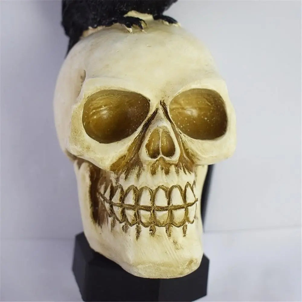Solar skull with Crow