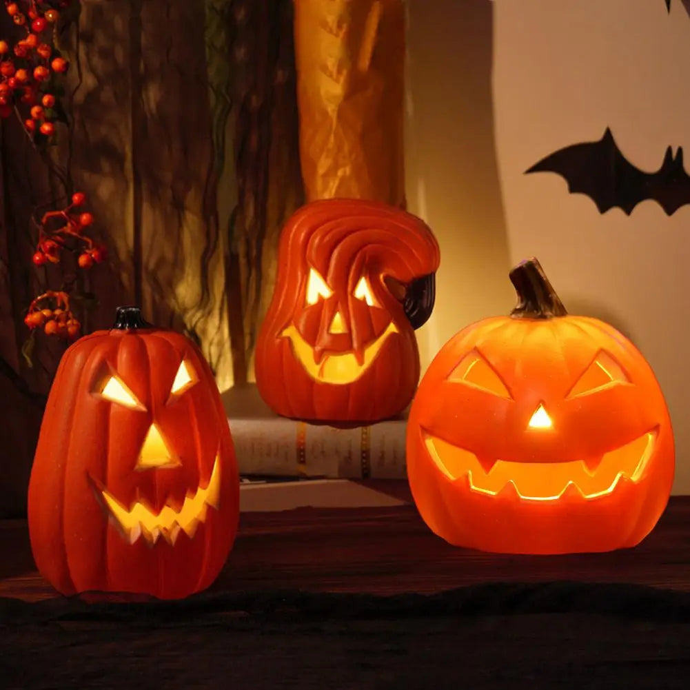 Light up pumpkins