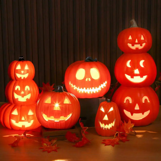 Light up pumpkins