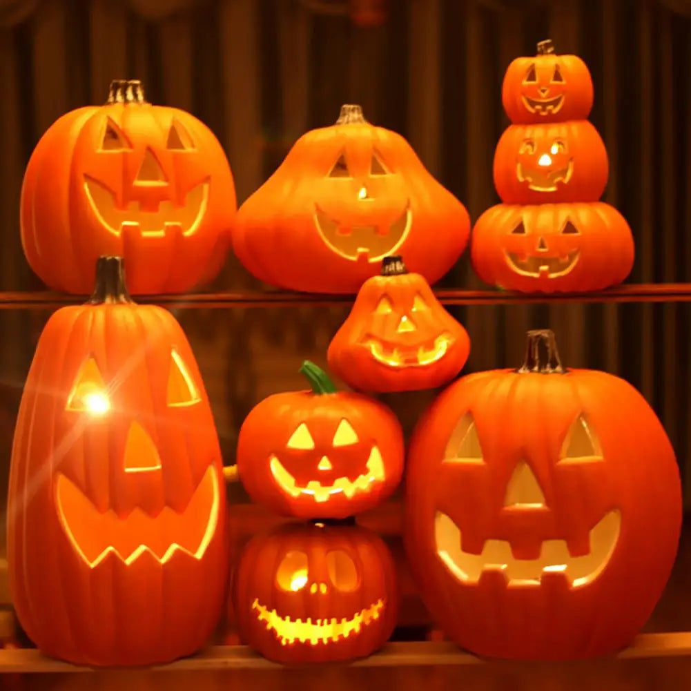 Light up pumpkins
